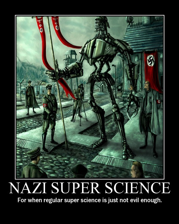 Image result for evil nazi science