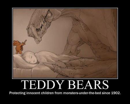bed monster motivational sword teddy_bear // 720x576 // 43.2KB