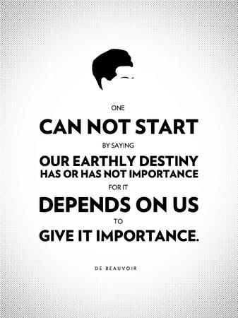 bw de_beauvoir poster quote // 560x747 // 252.0KB